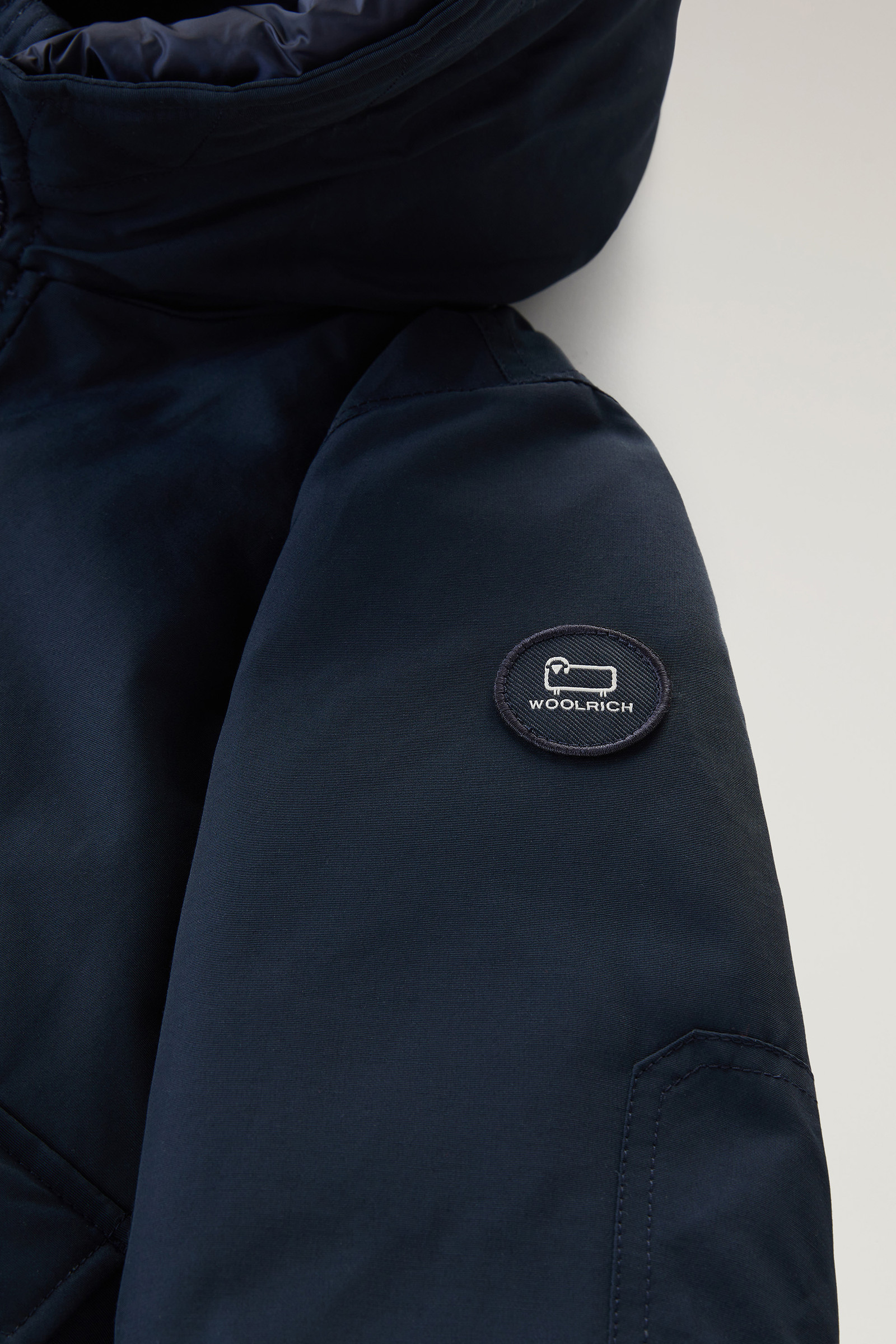 Polar Bomberjacke aus Ramar Cloth für Jungen blau photo 4 | Woolrich
