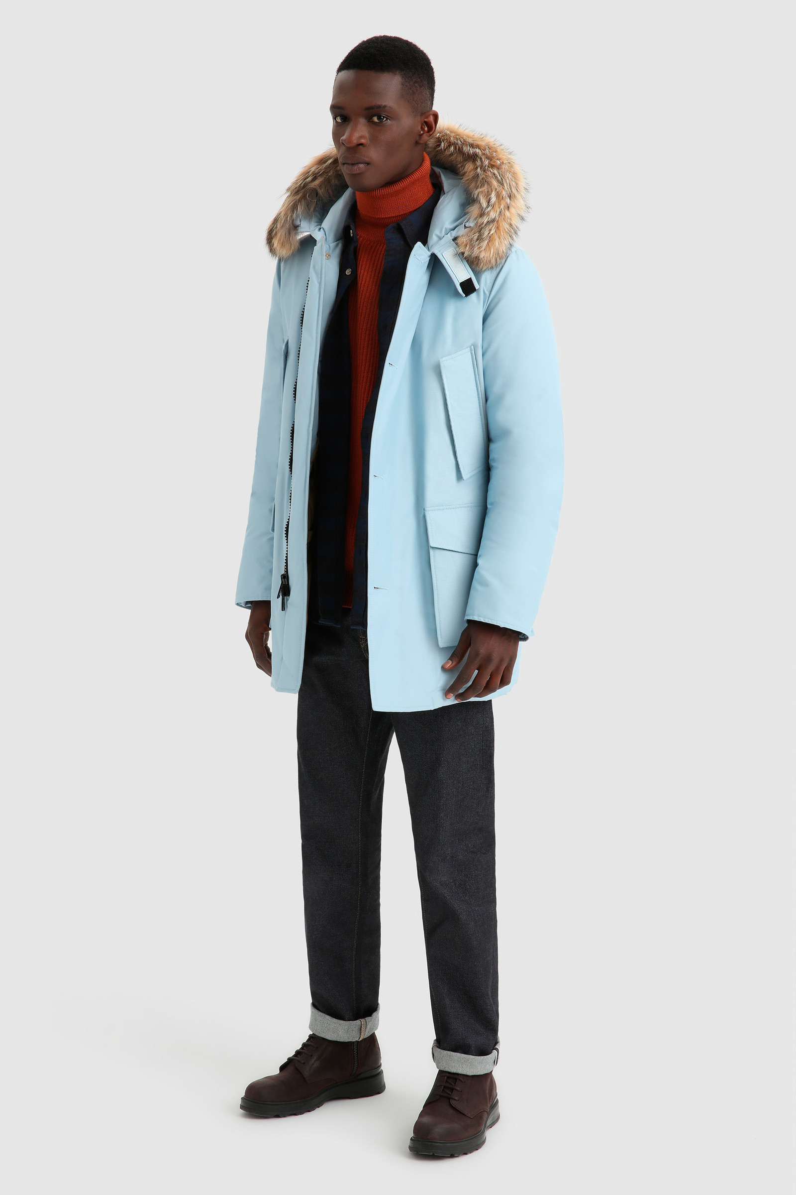 Arctic Parka with Removable Fur Blue photo 2 | Woolrich