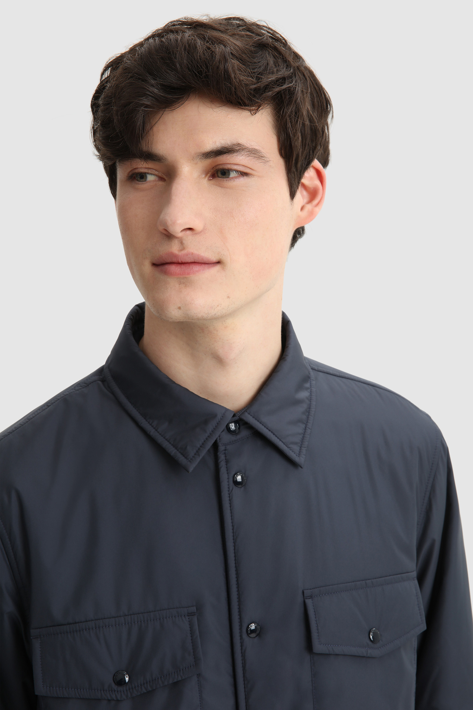 Chemise Alaskan en microfibre avec rembourrage PrimaLoft Bleu photo 5 | Woolrich