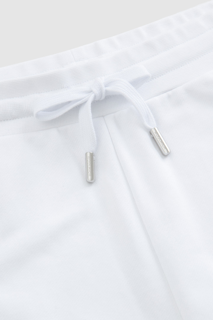 Pantalon de survêtement en coton molletonné bio Blanc photo 4 | Woolrich