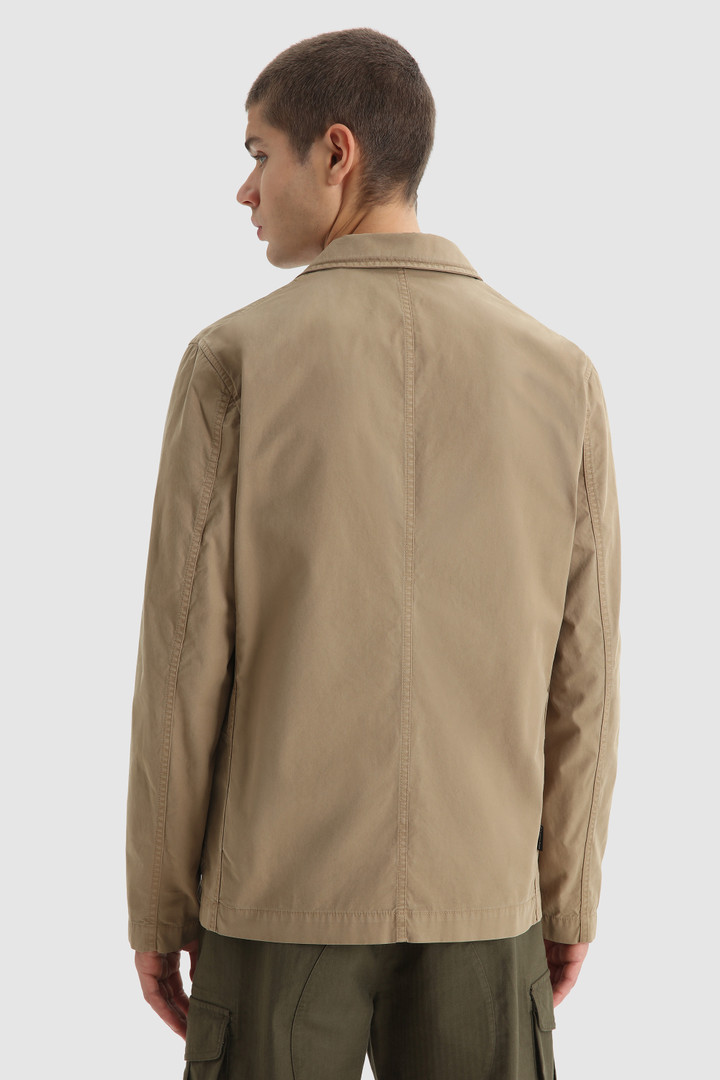 Crew Blazer in Garment-Dyed Cotton Beige photo 3 | Woolrich