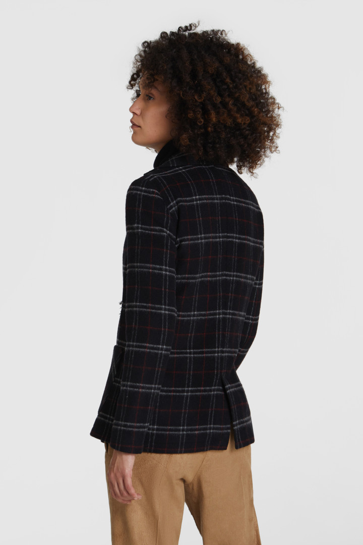 Blazer in lana stretch