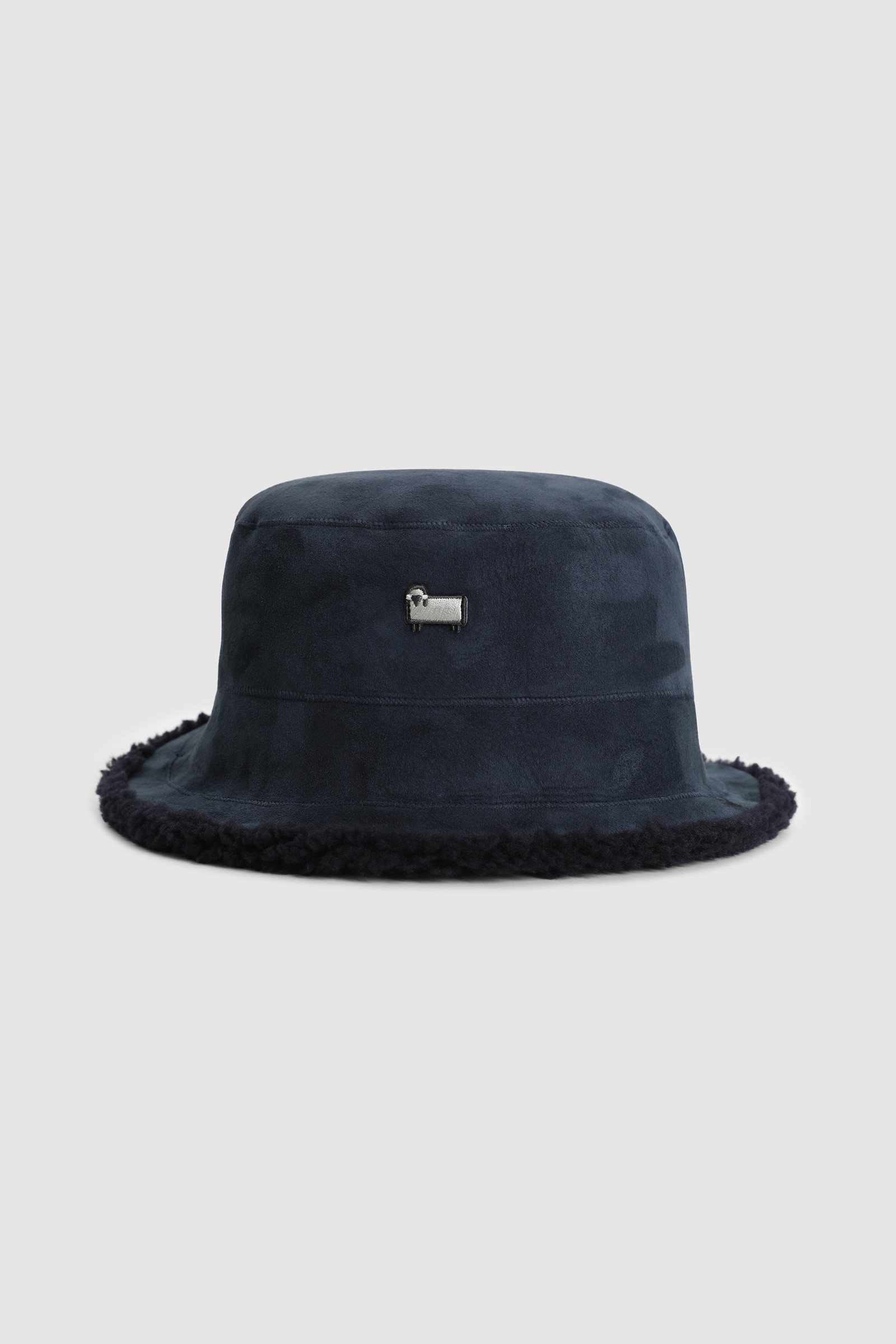 Woolrich X Toasties Reversible Sheepskin Hat Blue photo 2 | Woolrich