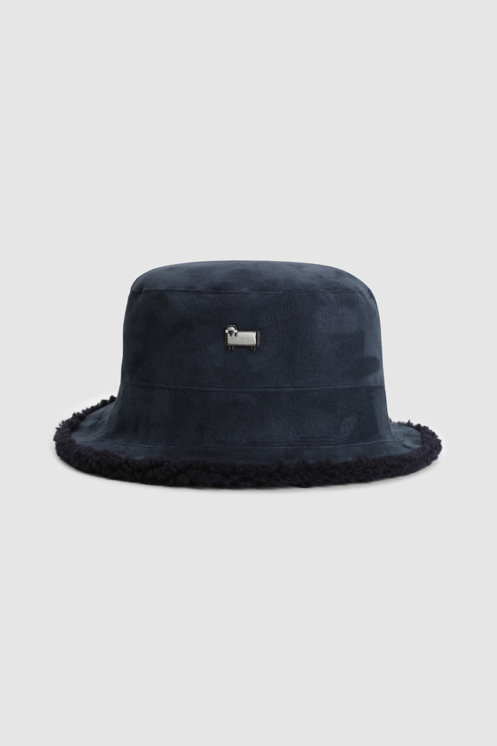 Chapeau réversible en peau de mouton Woolrich x Toasties