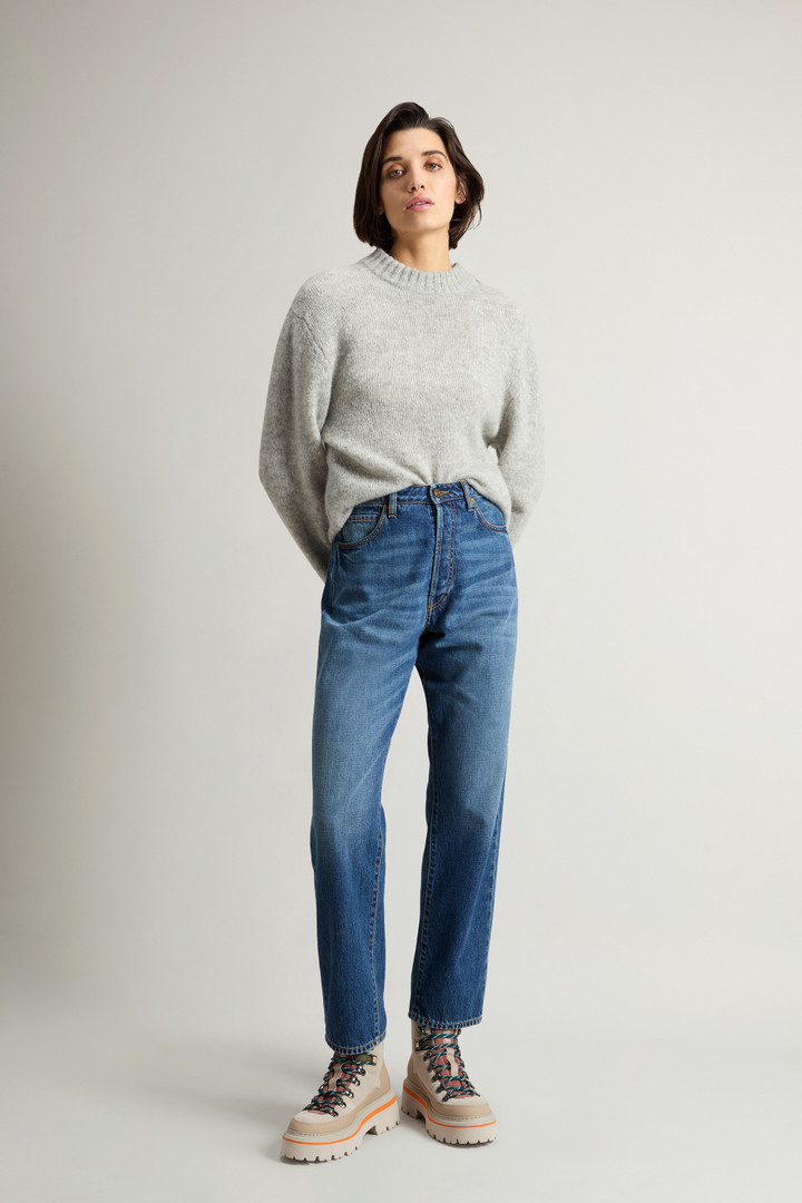 Pantalon teint en pièce en denim Bleu photo 1 | Woolrich