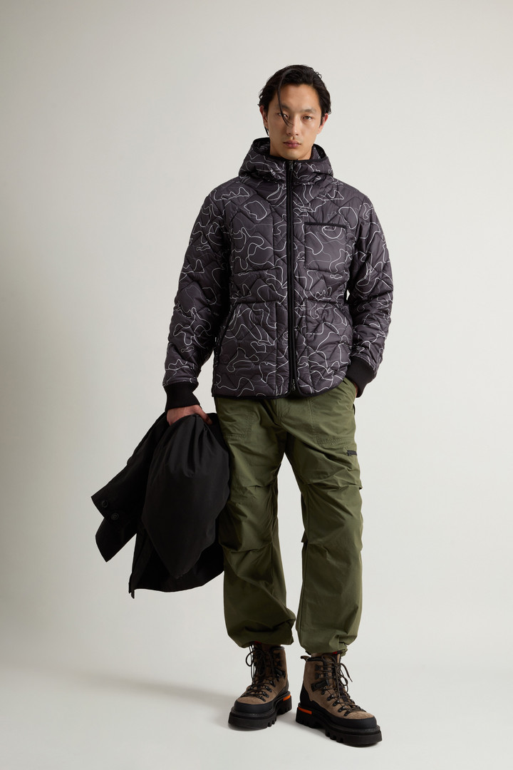 3-in-1-Parka aus Mountain Cloth mit Innenjacke mit Tarnmuster Schwarz photo 5 | Woolrich