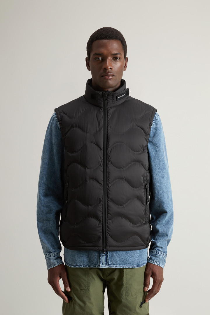 Gevoerde microvezel bodywarmer Zwart photo 1 | Woolrich