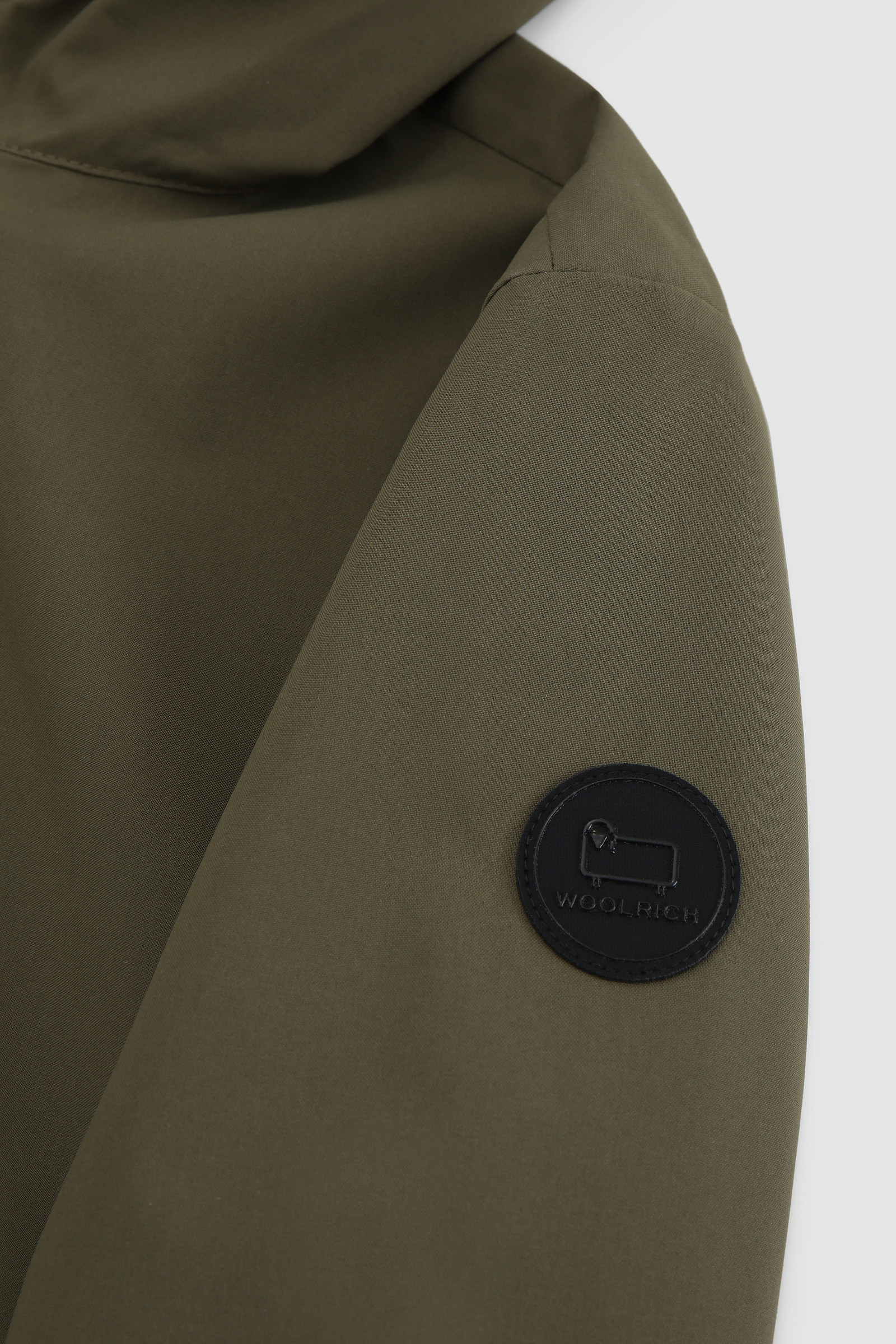Tweelaags Pacific-jack voor jongens Groen photo 5 | Woolrich