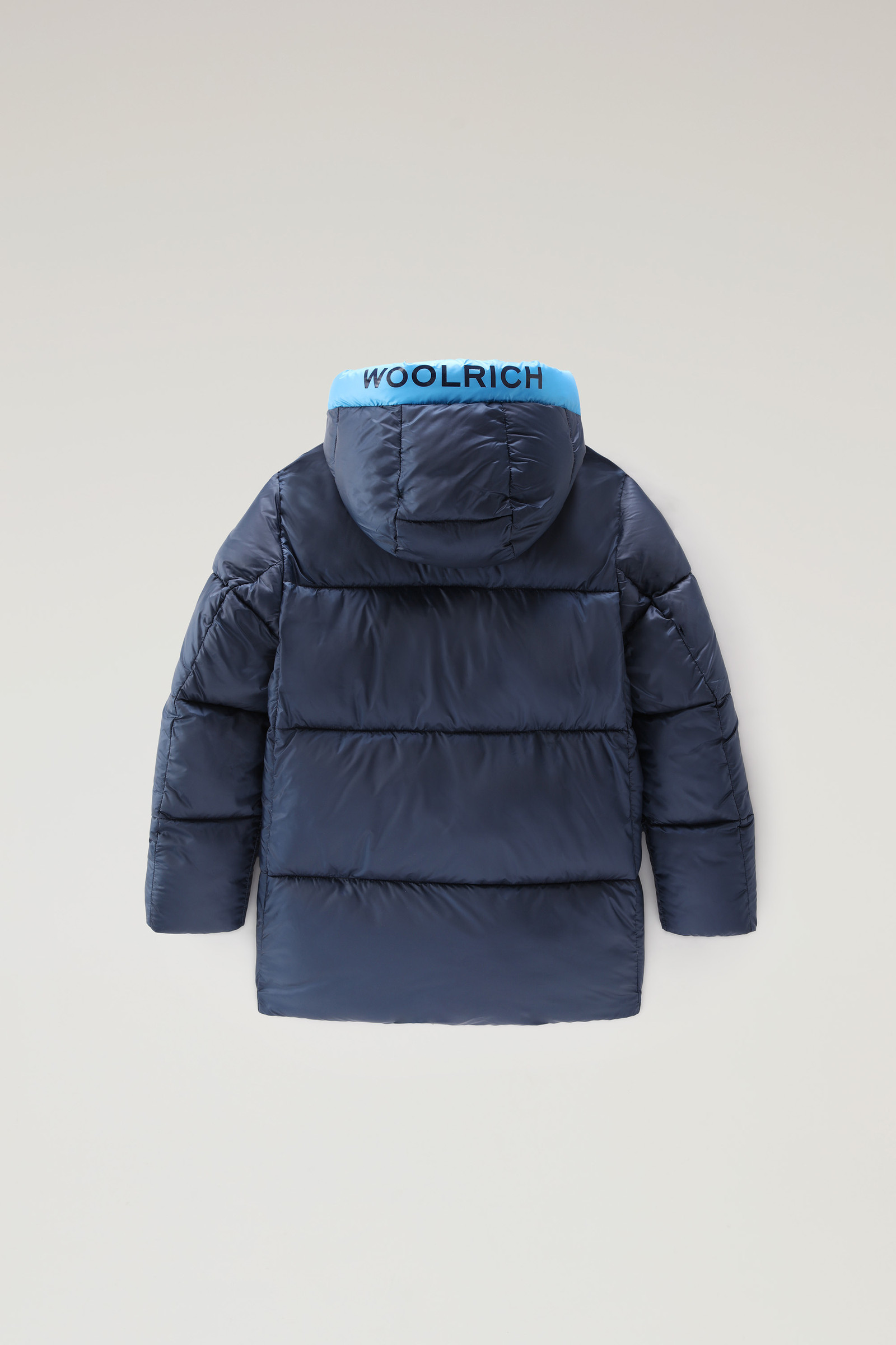 Sundance Parka pour garçon en Ripstop recyclé bleu photo 5 | Woolrich