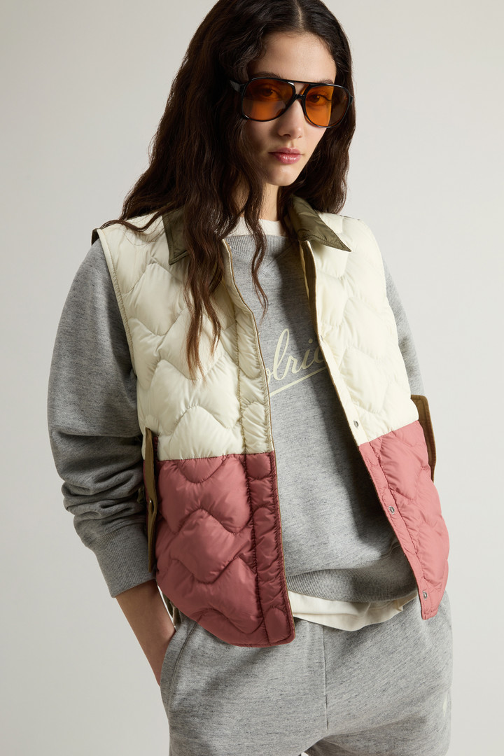 Quilted Microfiber Heritage Vest Multicolor photo 4 | Woolrich