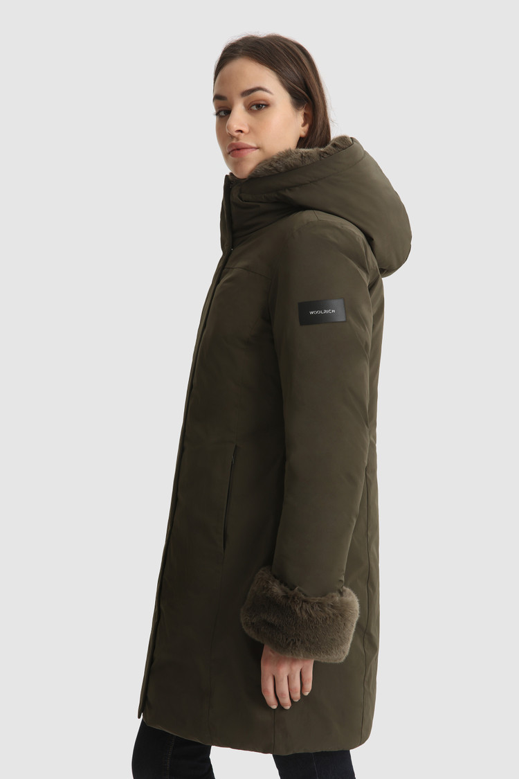 Luxuriöser Parka Boulder mit Kunstfell