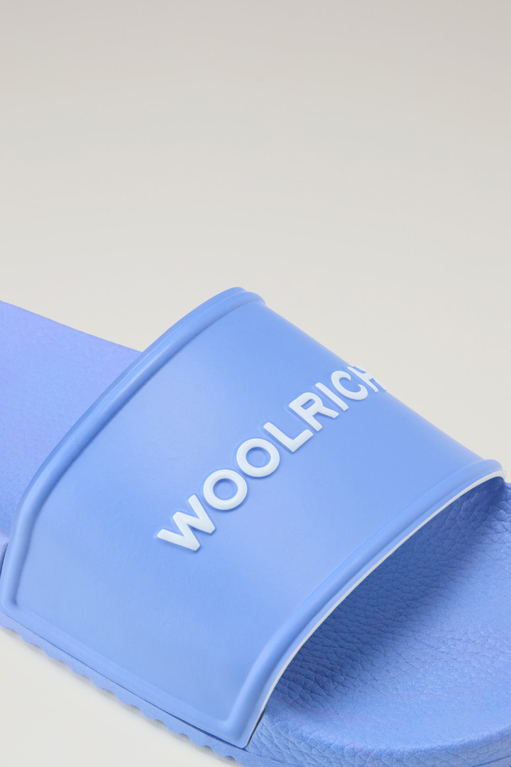 Sandali Slide in gomma Blu photo 5 | Woolrich
