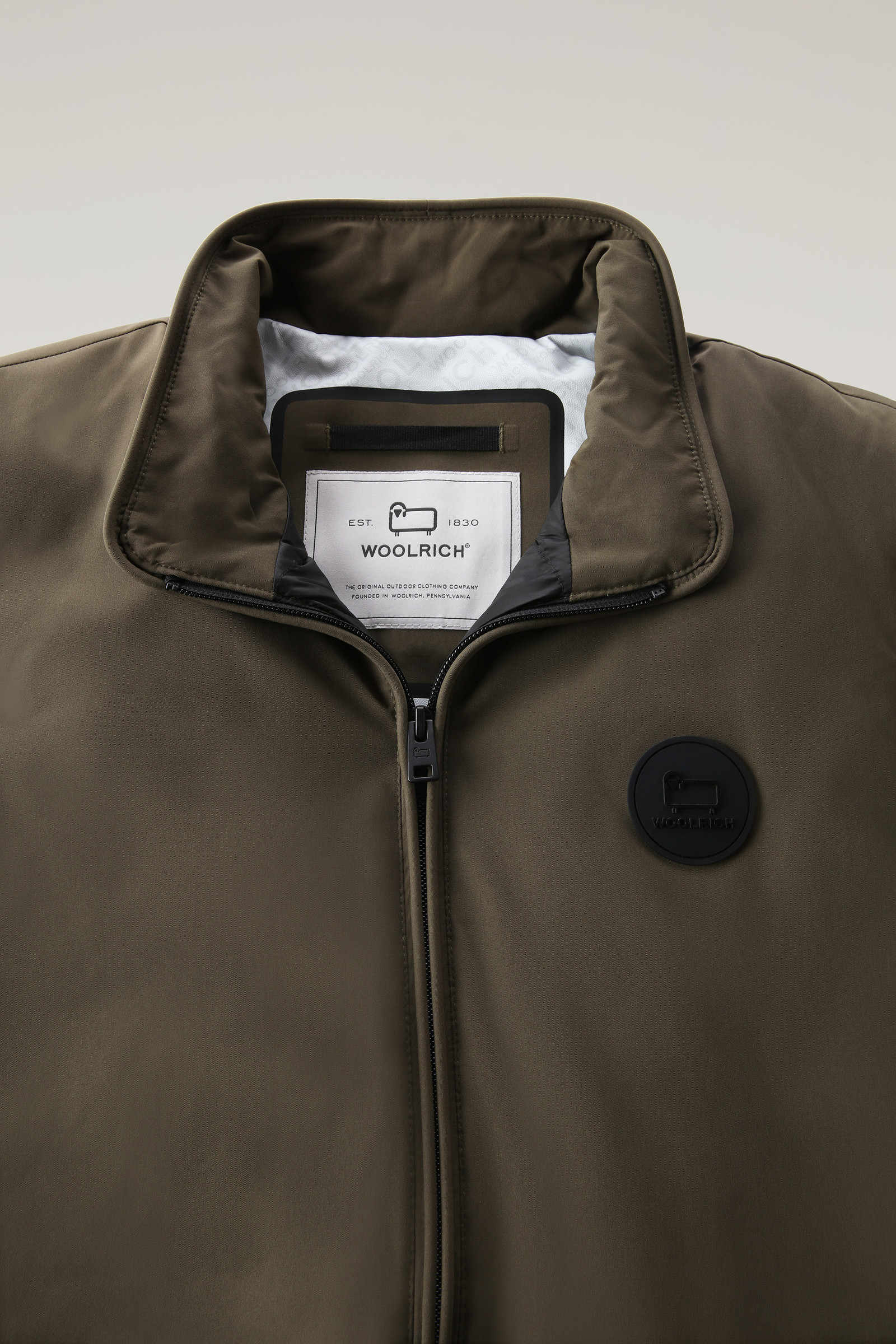 Gilet imbottito Sailing verde photo 6 | Woolrich