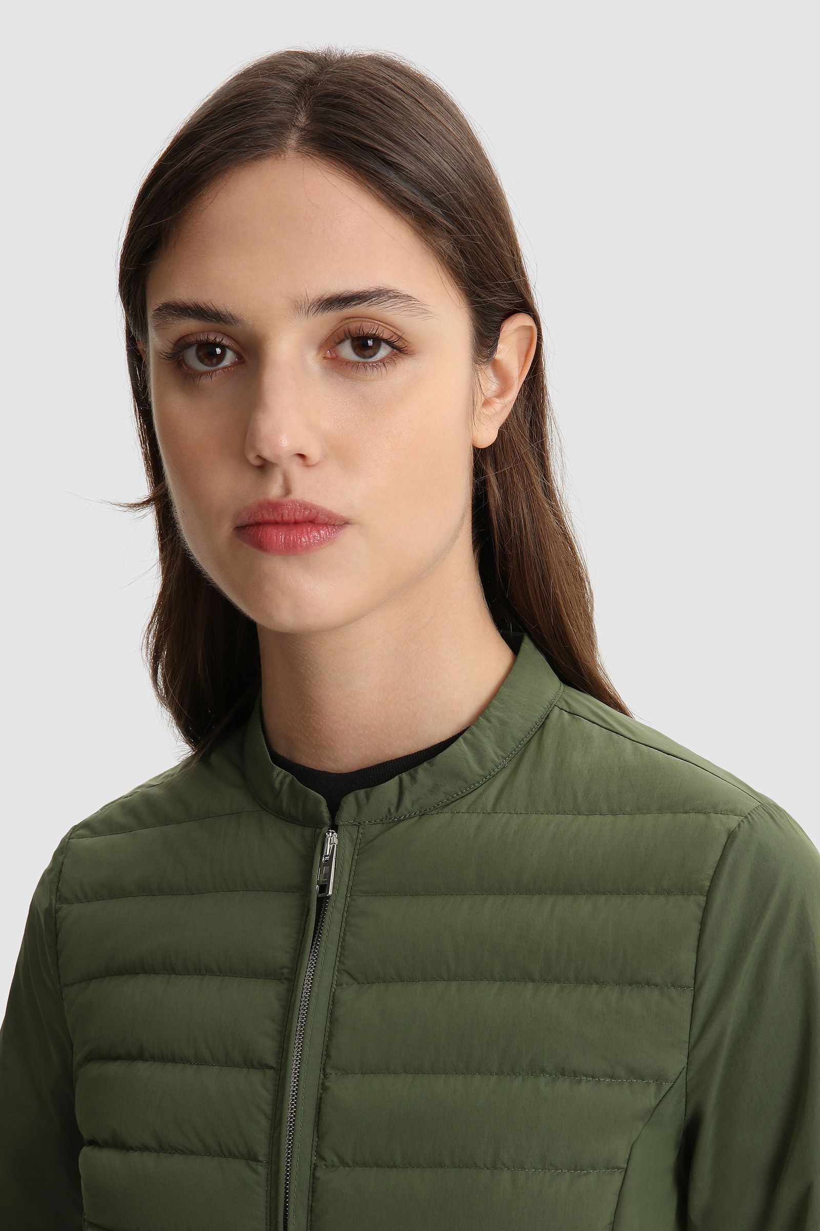 Violet quilted jacket