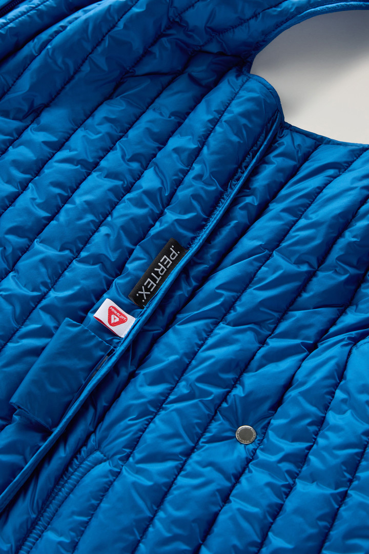 Quilted Vest in Recycled Pertex Quantum Blue photo 9 | Woolrich