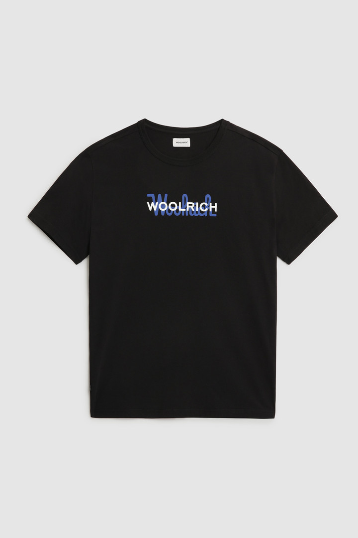 T-shirt en coton avec grand logo