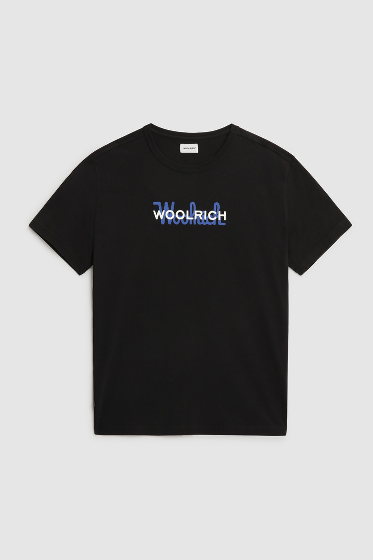 T-shirt en coton avec grand logo