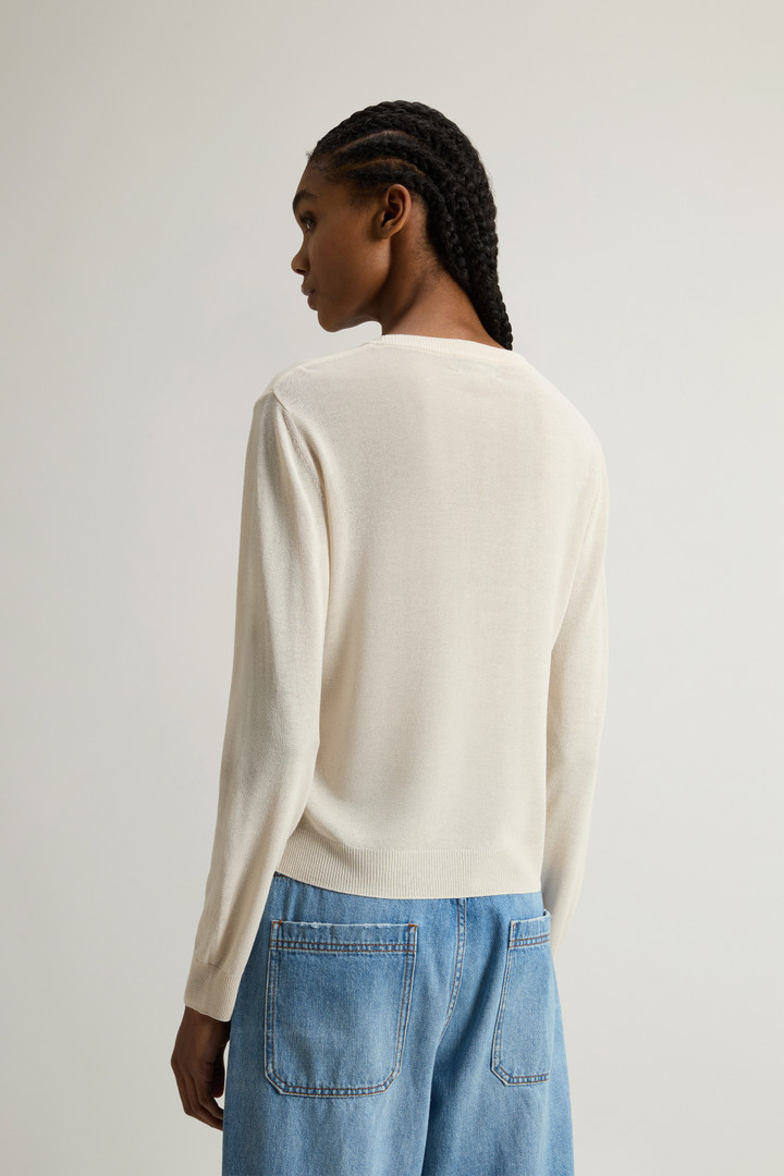 Crewneck Sweater White photo 3 | Woolrich