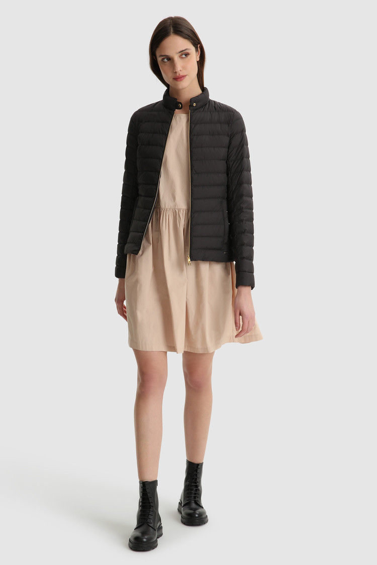Popelinekleid mit Flügelärmel