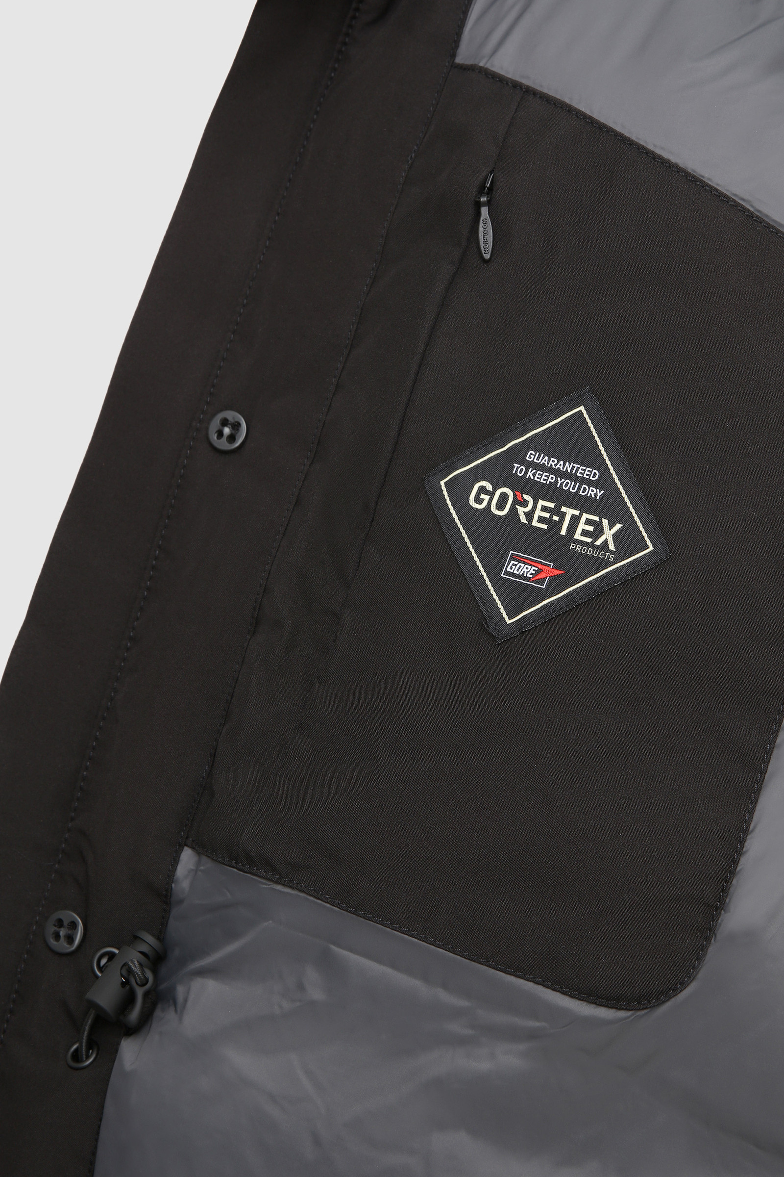 Gore-Tex Urban Field Jacket with Hidden Hood Black photo 11 | Woolrich