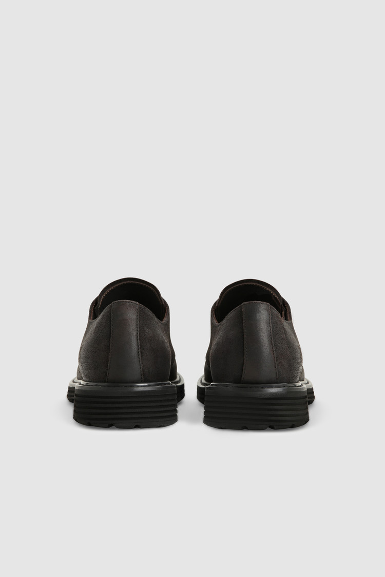 Derby Low shoes in water resistant suede