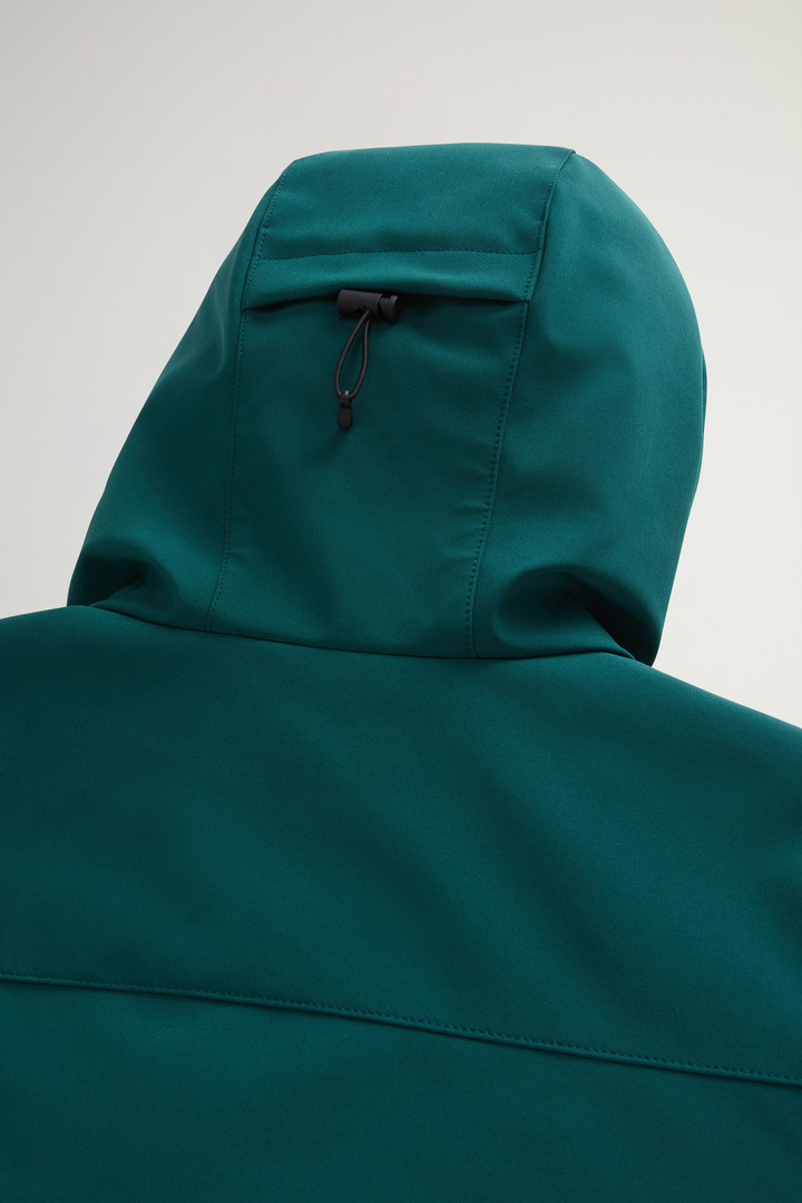 Veste Pacific en Tech Softshell Vert photo 7 | Woolrich