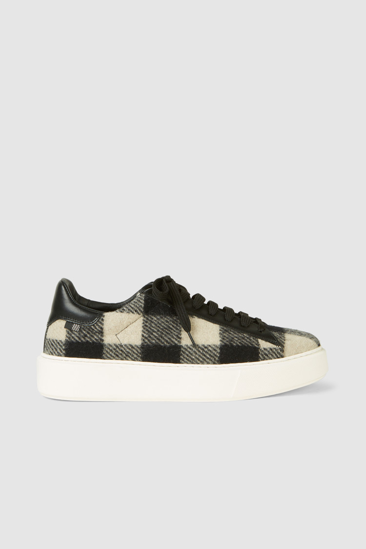 Botas Chelsea con estampado de cuadros