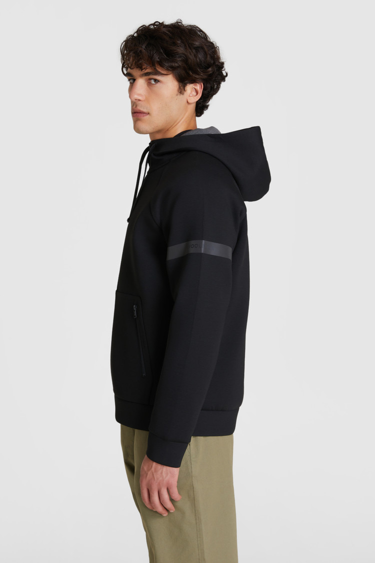 Sudadera técnica con capucha