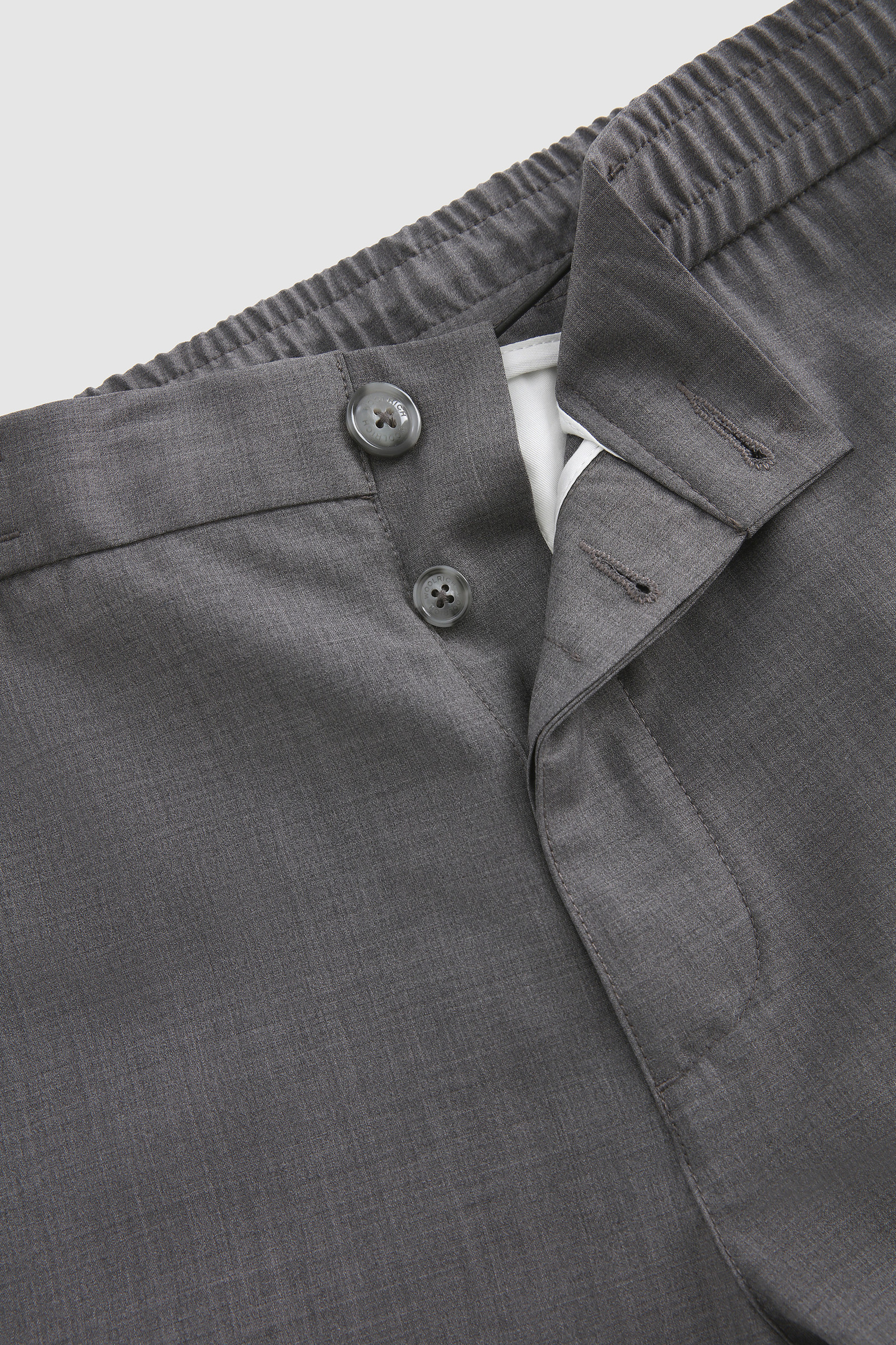 Pantaloncini Cargo in fresco lana grigio photo 5 | Woolrich
