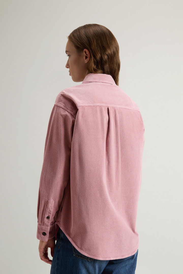 Garment-Dyed Corduroy Shirt Pink photo 3 | Woolrich