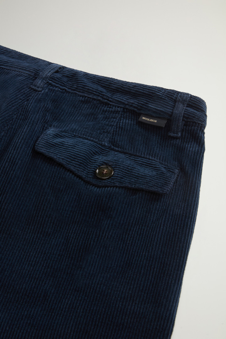 Garment-Dyed Corduroy Pants Blue photo 7 | Woolrich