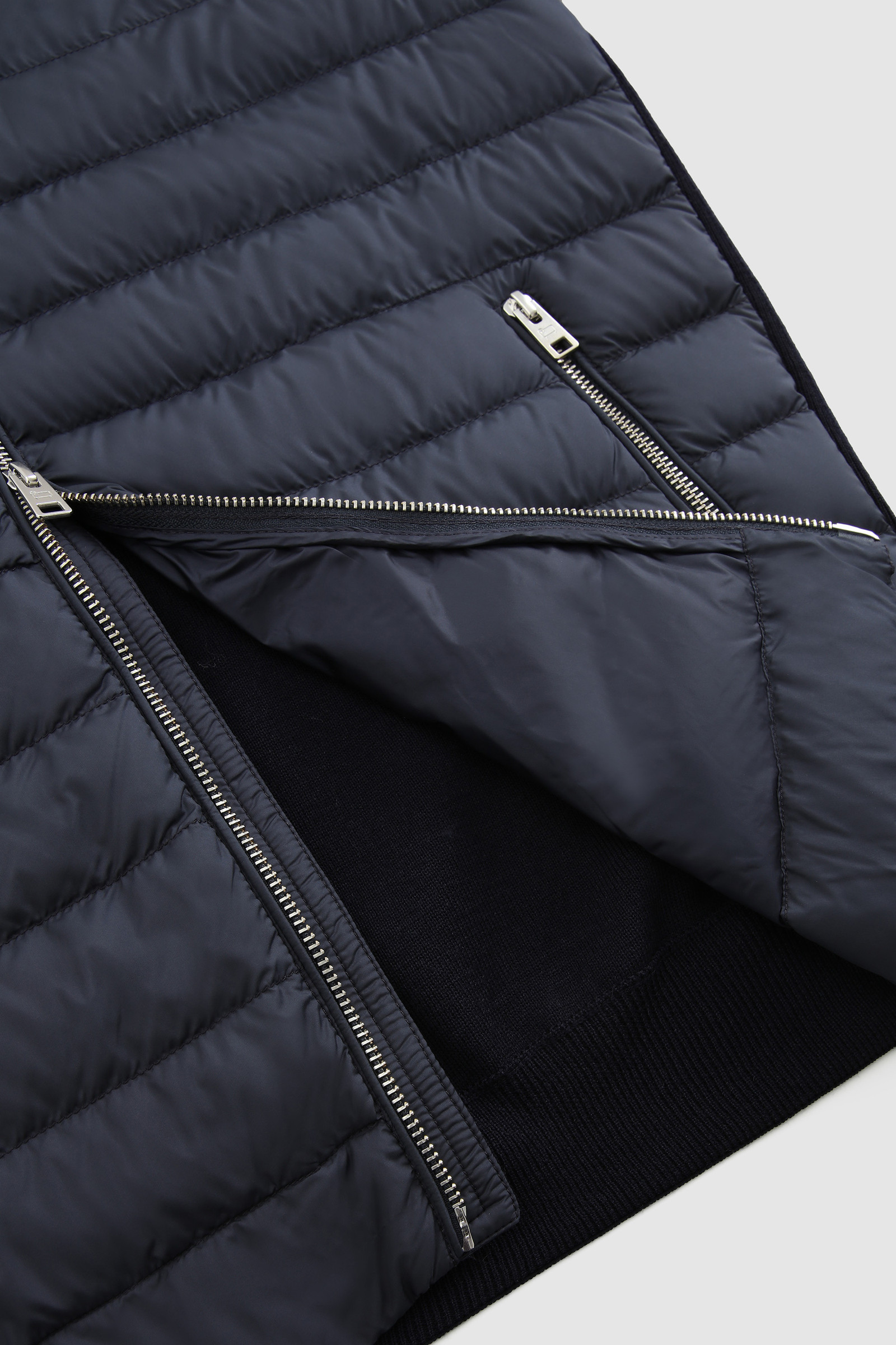 Quilted Sundance Jacket with Merino Sleeves Blue photo 8 | Woolrich