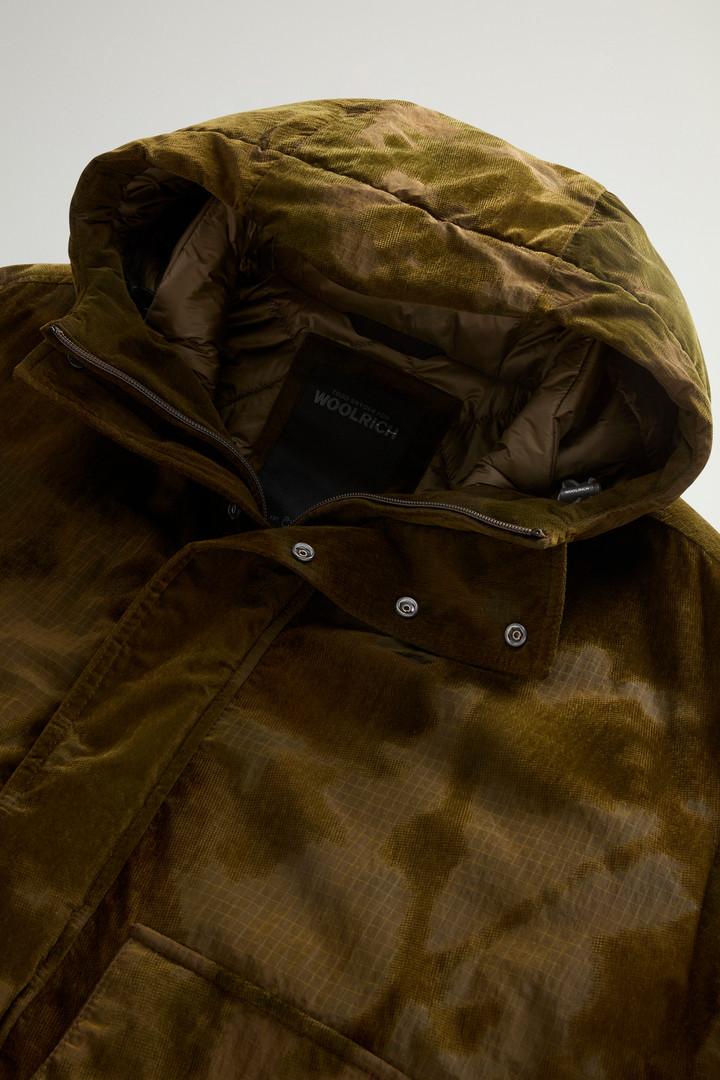 Olmetex Ripstop Nylon Jacket with Camouflage Motif by Todd Snyder Brown photo 6 | Woolrich