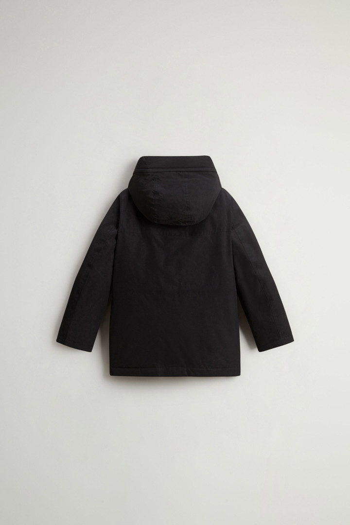 Boys’ Arctic Parka in Ramar Cloth Black photo 2 | Woolrich