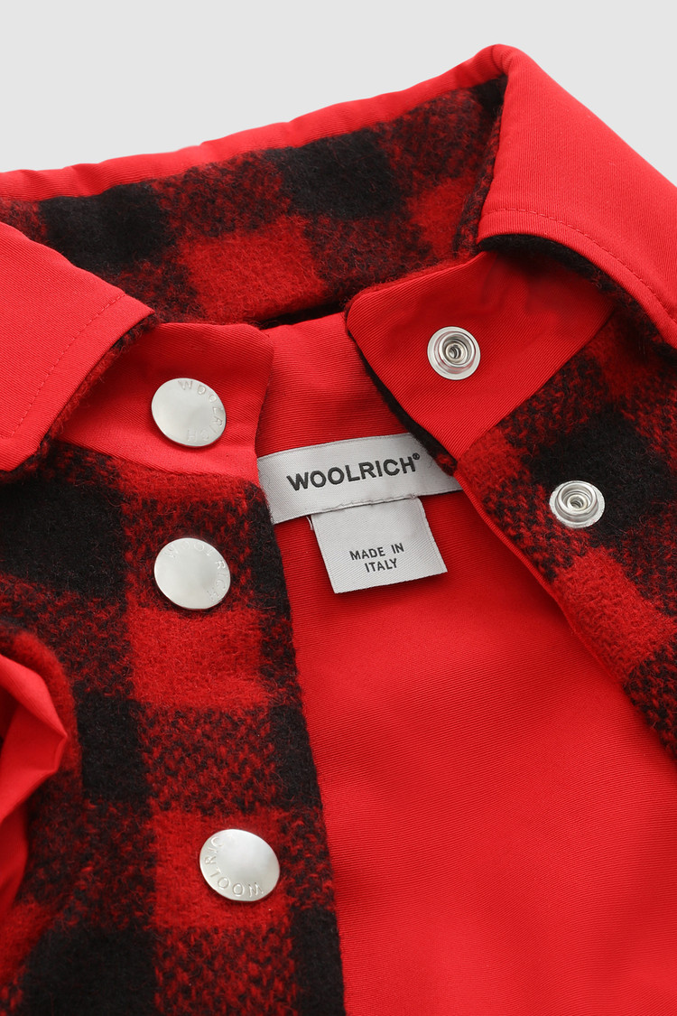 Temellini / Woolrich overhemd Buffalo Check kleine hond