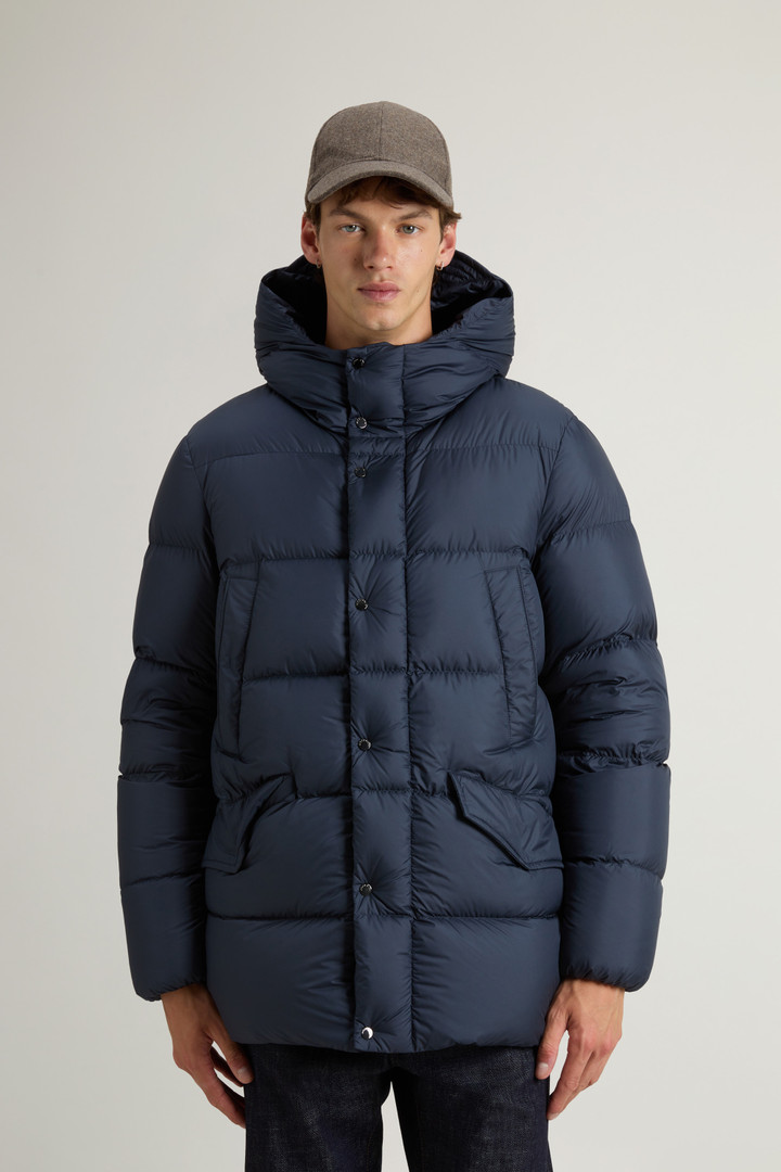 Cloud Parka in Microfiber Blue photo 1 | Woolrich