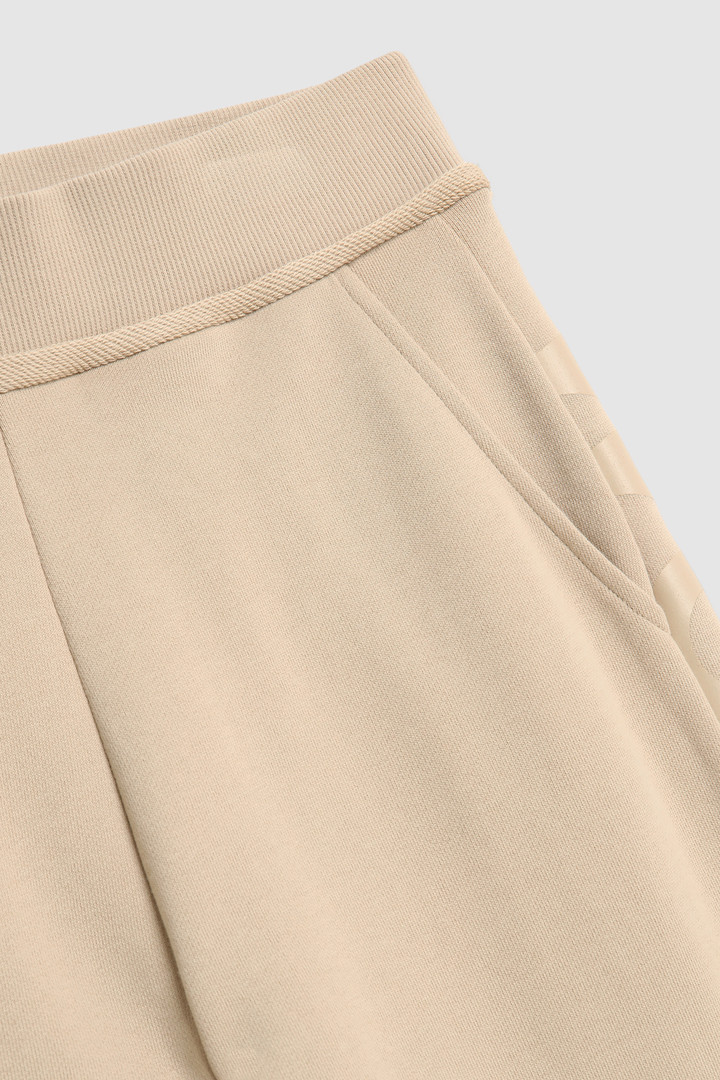 Printed logo fleece pant