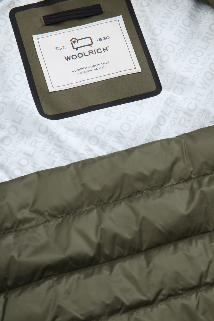 Two-Layer Padded Sailing Bomber Green photo 8 | Woolrich