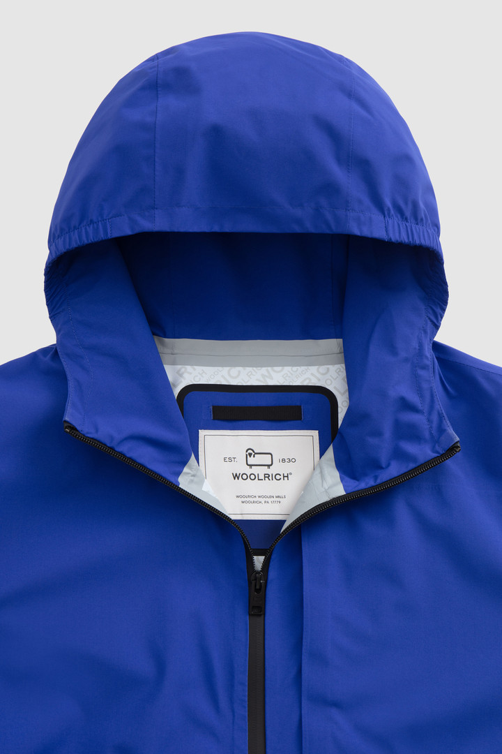 Pacific two-layer waterproof ultralight jacket Blue photo 5 | Woolrich