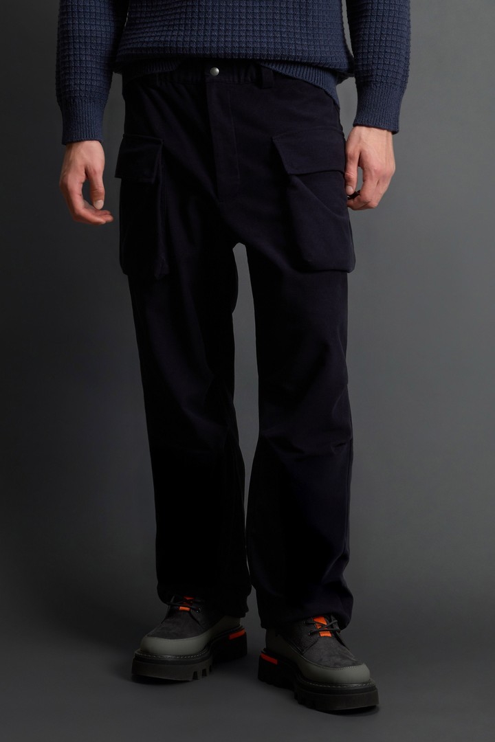 Stretch Cotton Pants by Todd Snyder Blue photo 2 | Woolrich