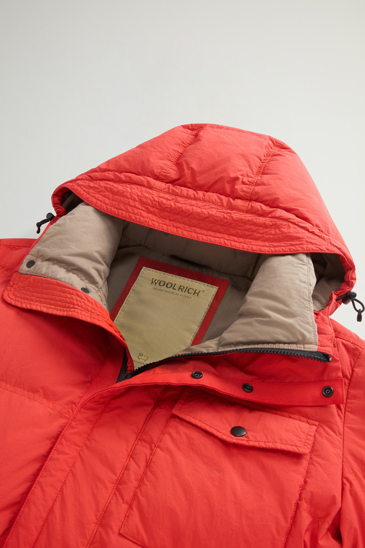 GARMENT DYED PUFFER JACKET Orange photo 6 | Woolrich