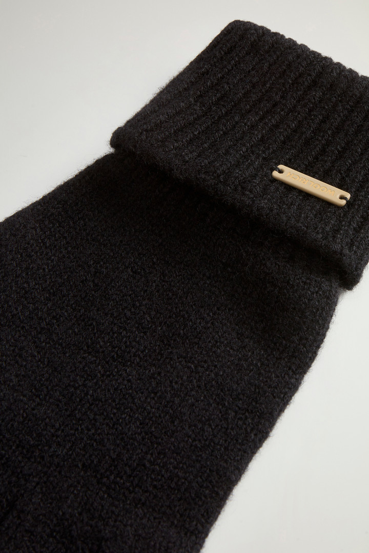 Pure Cashmere Gloves Black photo 3 | Woolrich