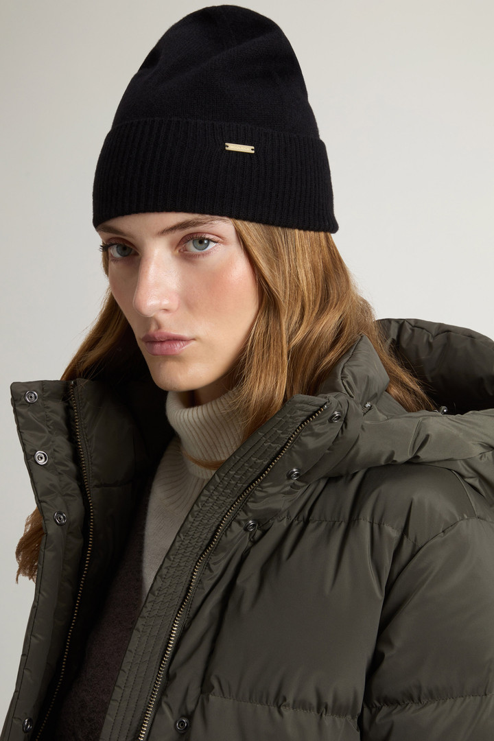 Pure Cashmere Beanie Black photo 4 | Woolrich