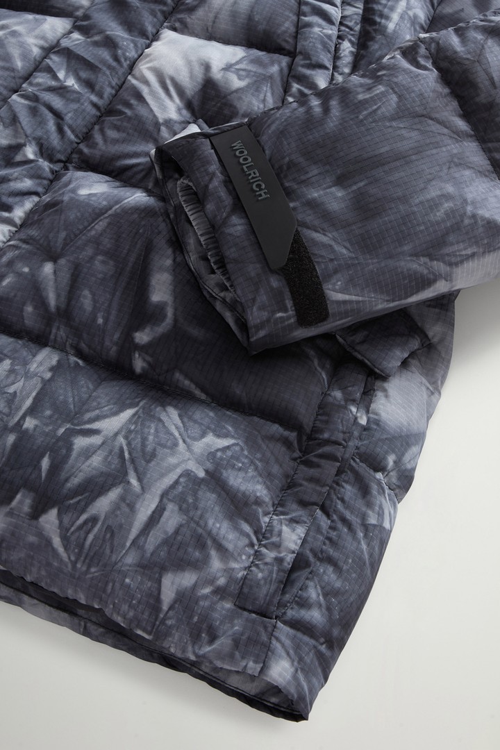Down Jacket in Ripstop Fabric by Todd Snyder Gray photo 12 | Woolrich