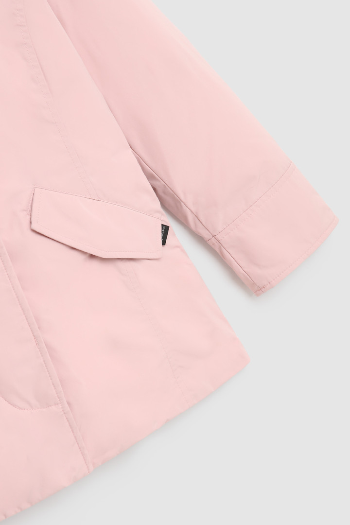 woolrich pink parka