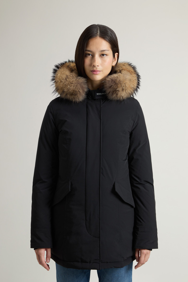 Luxury arctic parka woolrich black on sale