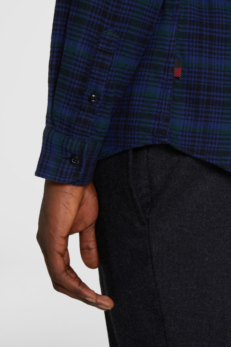 Chemise classique en flanelle