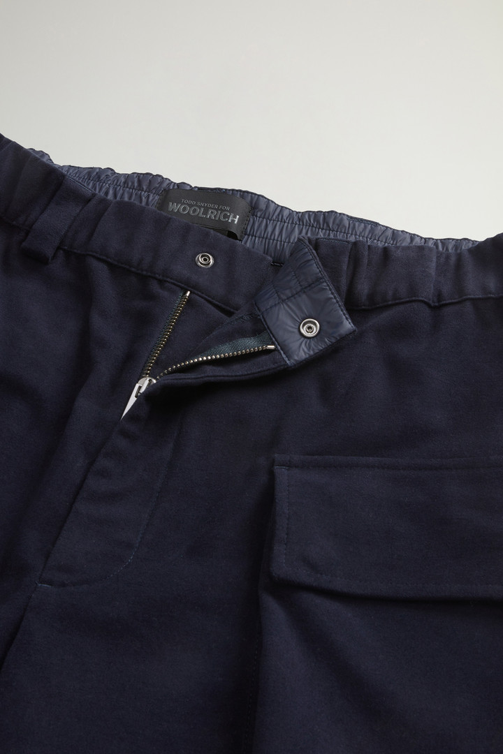Hose aus Baumwollstretch by Todd Snyder Blau photo 5 | Woolrich