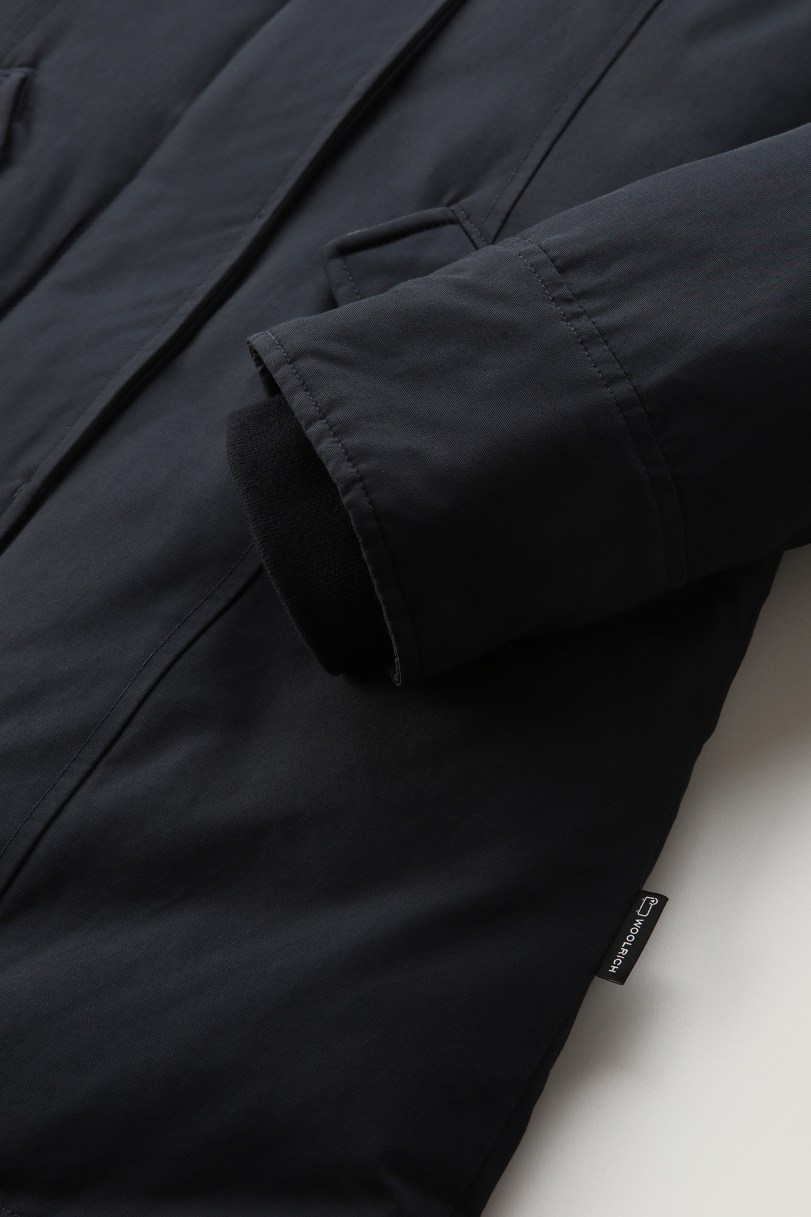 Arctic Parka in Ramar Cloth con pelliccia removibile blu photo 8 | Woolrich