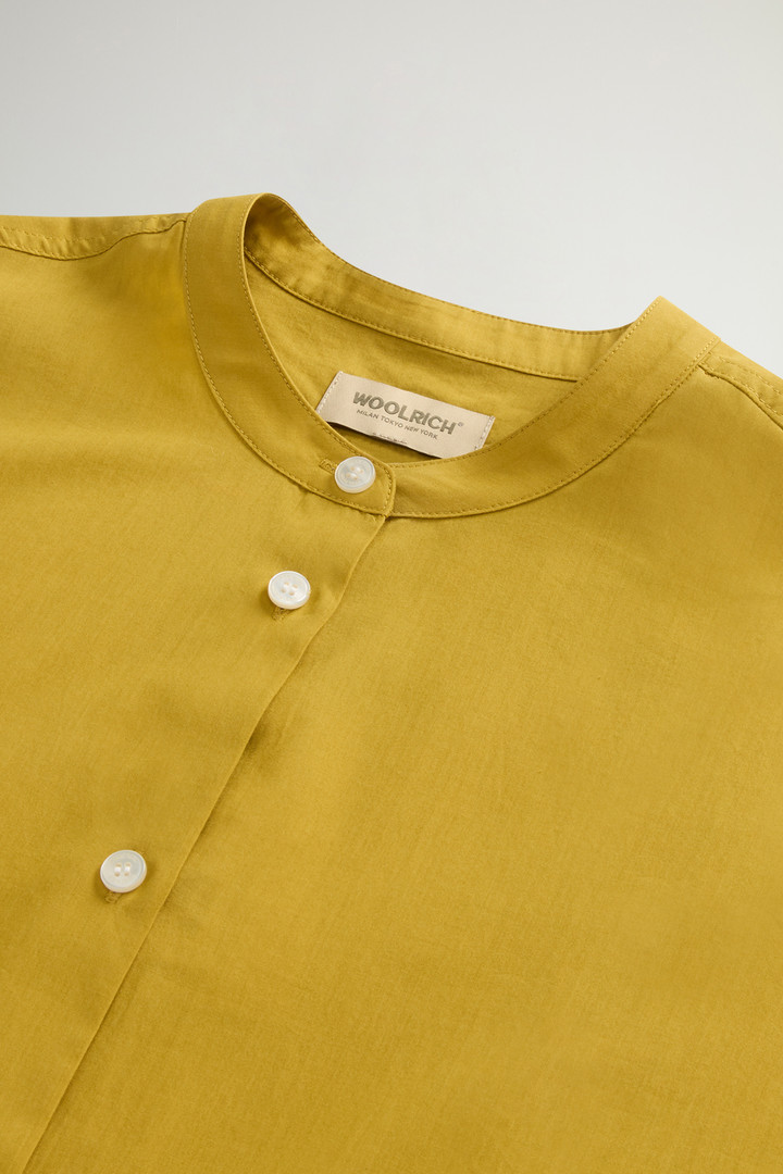 RELAXED HENLEY SHIRT Verde photo 6 | Woolrich